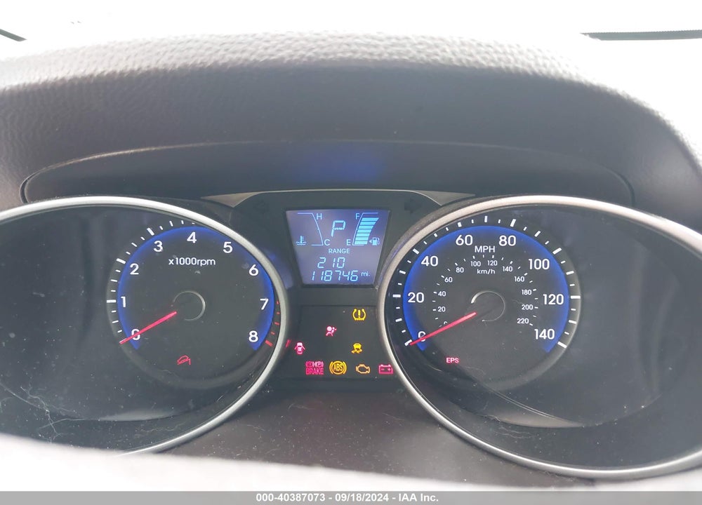 2012 HYUNDAI TUCSON GLS VIN: KM8JU3ACXCU385742