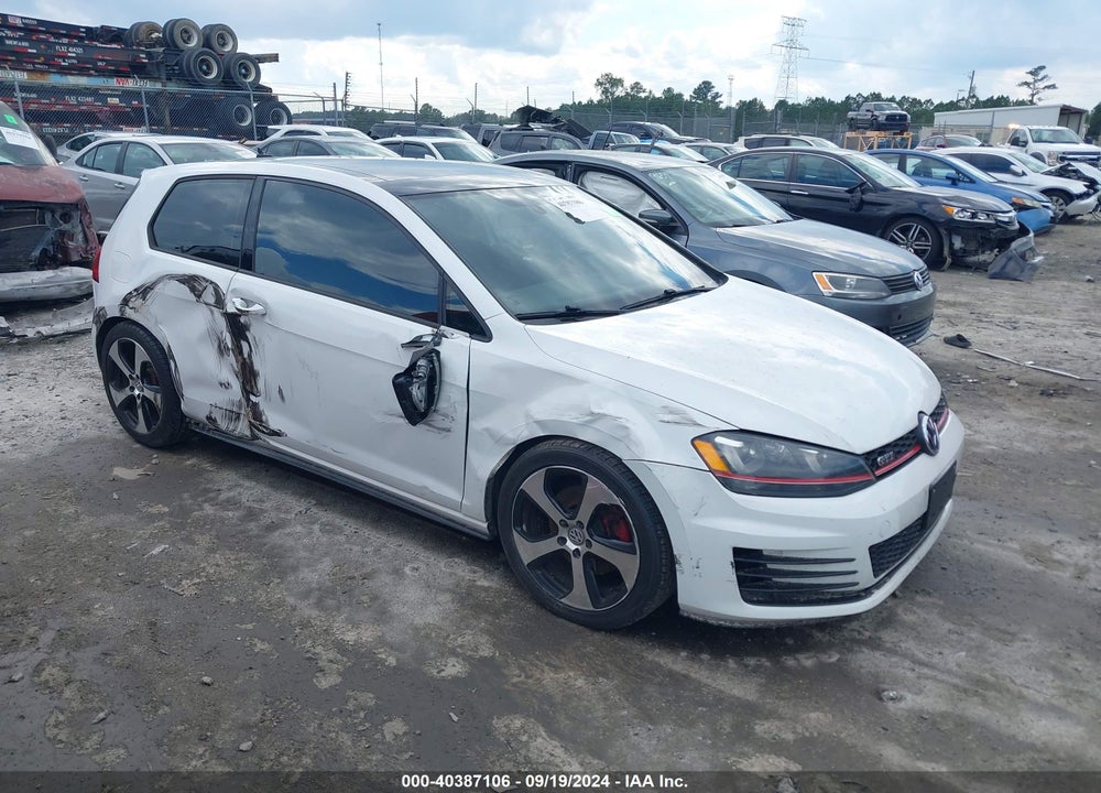 2015 VOLKSWAGEN GOLF GTI VIN: 3VWTT7AU7FM038018