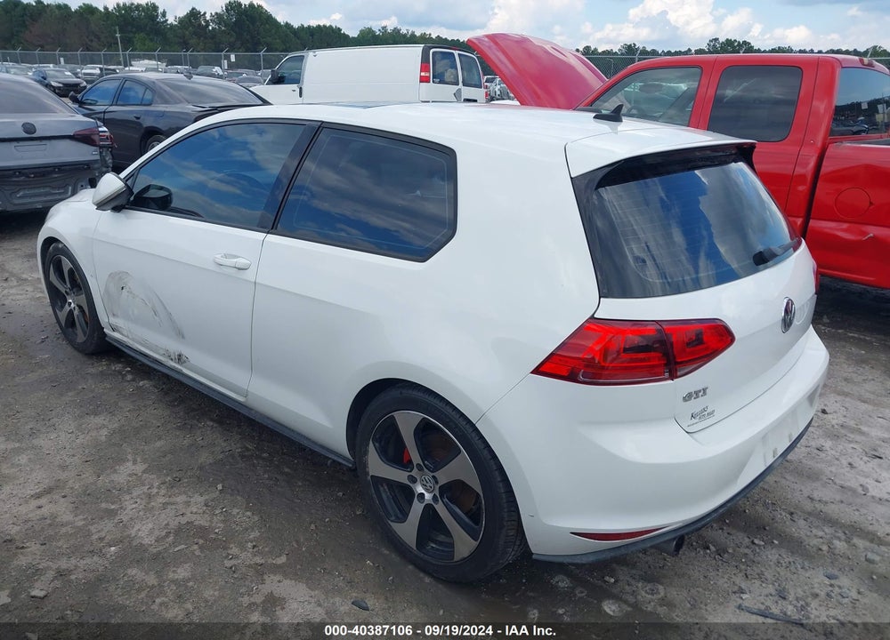 2015 VOLKSWAGEN GOLF GTI VIN: 3VWTT7AU7FM038018