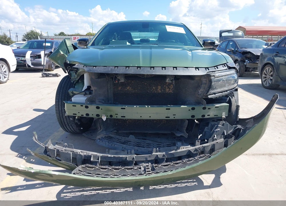 2023 DODGE CHARGER SXT VIN: 2C3CDXBG9PH572781
