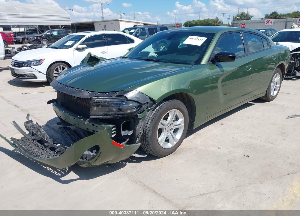 2023 DODGE CHARGER SXT VIN: 2C3CDXBG9PH572781