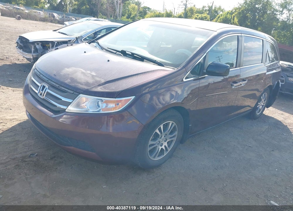 2013 HONDA ODYSSEY EX-L VIN: 5FNRL5H64DB074503