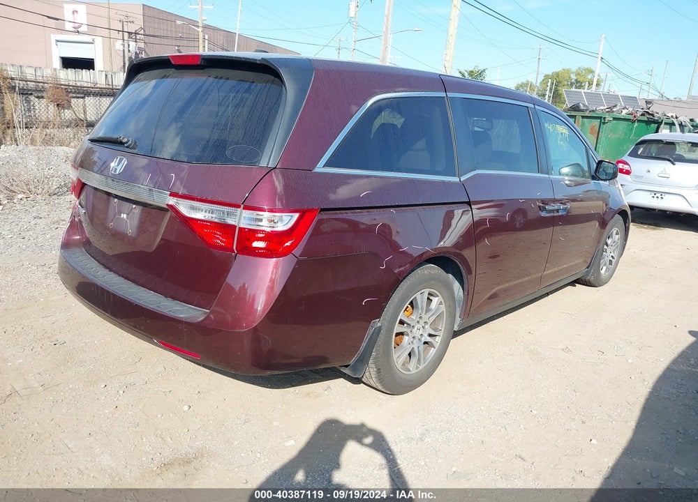 2013 HONDA ODYSSEY EX-L VIN: 5FNRL5H64DB074503