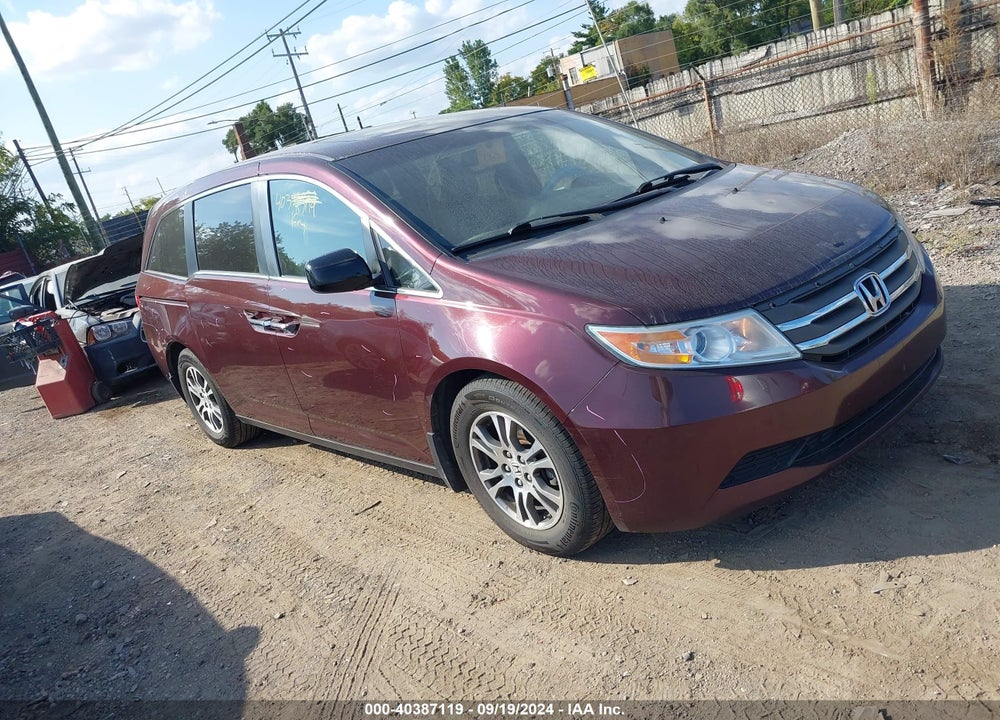 2013 HONDA ODYSSEY EX-L VIN: 5FNRL5H64DB074503