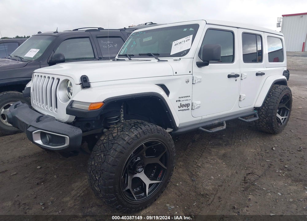 2021 JEEP WRANGLER UNLIMITED SAHARA 4X4 VIN: 1C4HJXEN4MW728131