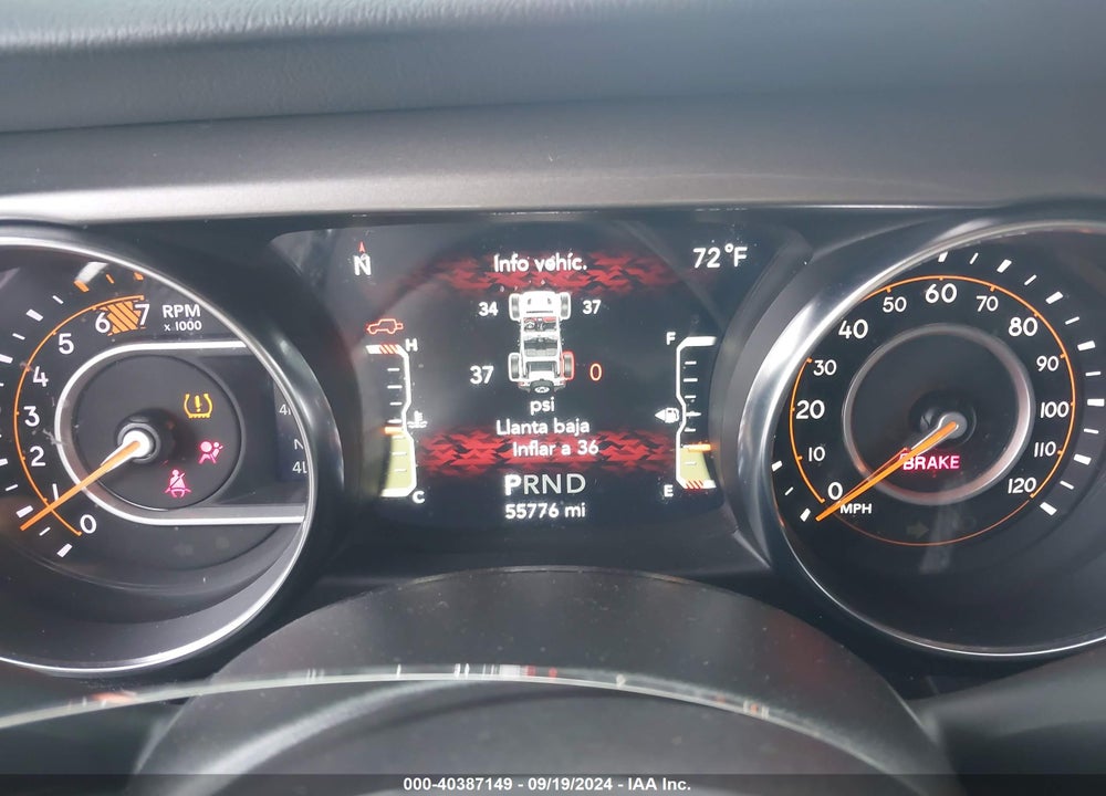 2021 JEEP WRANGLER UNLIMITED SAHARA 4X4 VIN: 1C4HJXEN4MW728131