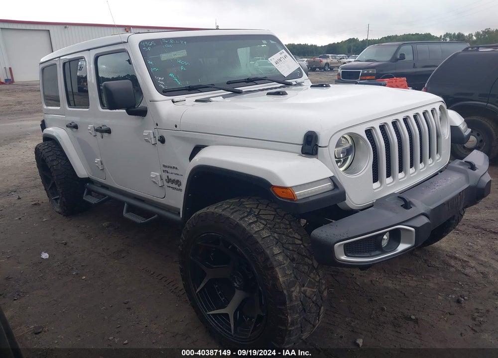 2021 JEEP WRANGLER UNLIMITED SAHARA 4X4 VIN: 1C4HJXEN4MW728131