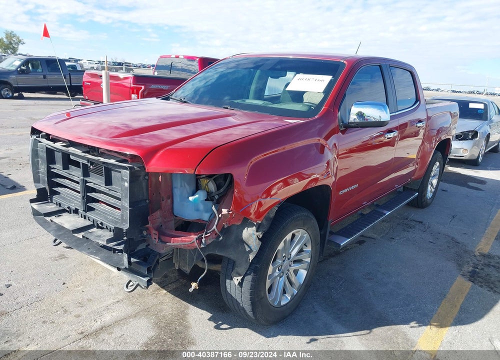 2016 GMC CANYON SLT VIN: 1GTG6DE33G1302779