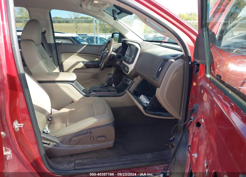 2016 GMC CANYON SLT VIN: 1GTG6DE33G1302779