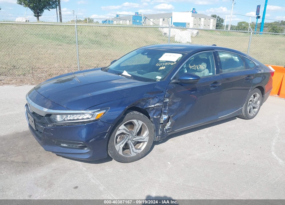 2019 HONDA ACCORD EX-L 2.0T VIN: 1HGCV2F53KA027057