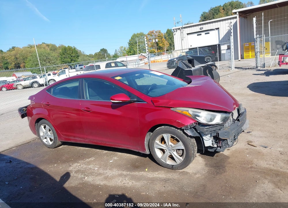 2016 HYUNDAI ELANTRA VALUE EDITION VIN: 5NPDH4AE6GH727068
