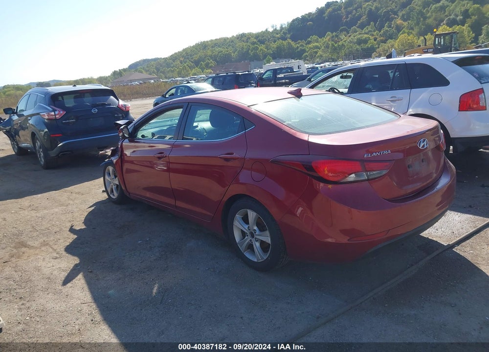 2016 HYUNDAI ELANTRA VALUE EDITION VIN: 5NPDH4AE6GH727068