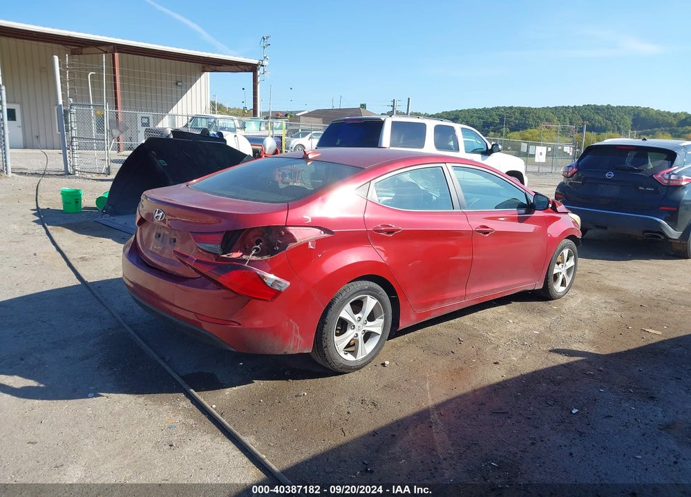 2016 HYUNDAI ELANTRA VALUE EDITION VIN: 5NPDH4AE6GH727068