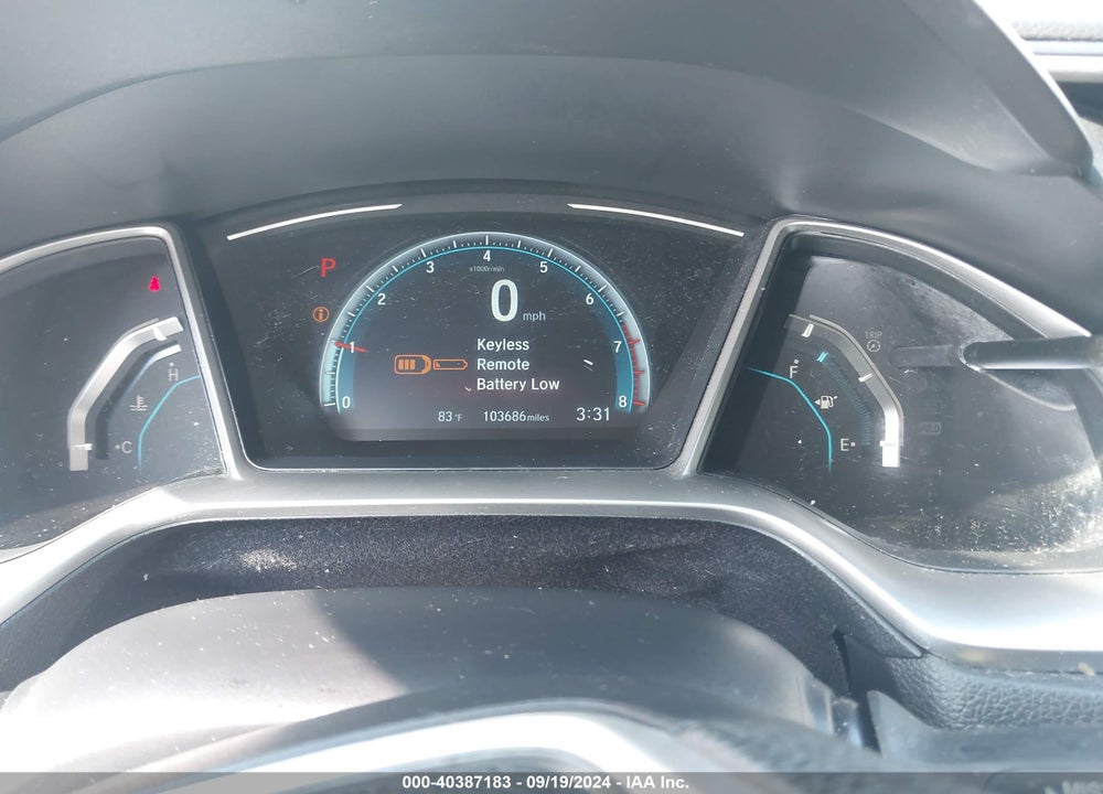 2017 HONDA CIVIC VIN: 2HGFC2F78HH544482