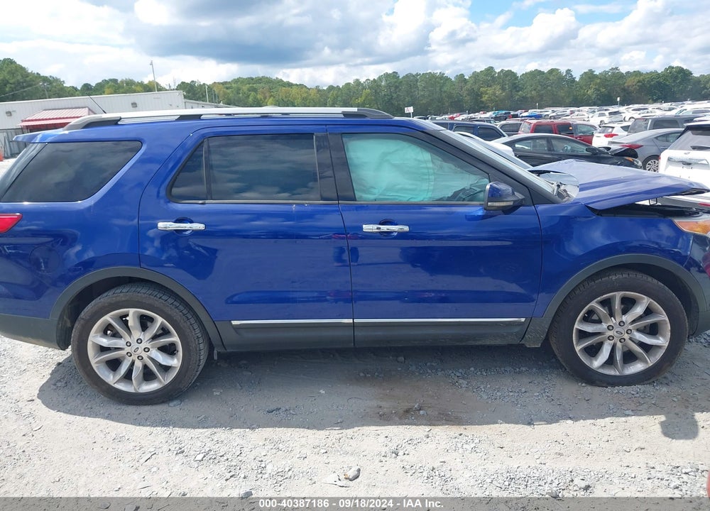 2013 FORD EXPLORER LIMITED VIN: 1FM5K7F99DGA16544