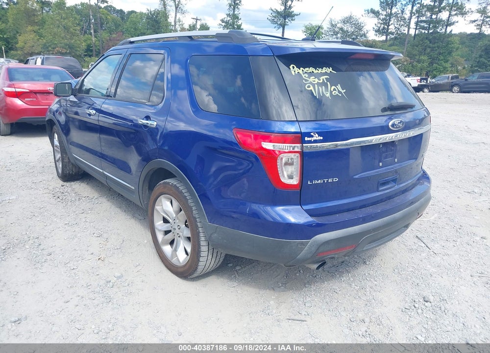 2013 FORD EXPLORER LIMITED VIN: 1FM5K7F99DGA16544