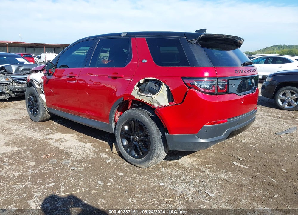2020 LAND ROVER DISCOVERY SPORT STANDARD VIN: SALCK2FX6LH853833