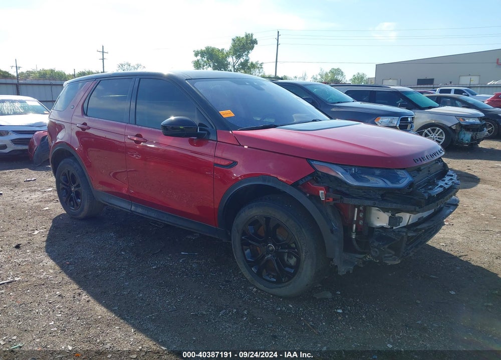 2020 LAND ROVER DISCOVERY SPORT STANDARD VIN: SALCK2FX6LH853833