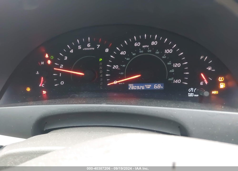 2007 TOYOTA CAMRY LE VIN: 4T1BE46K37U600021