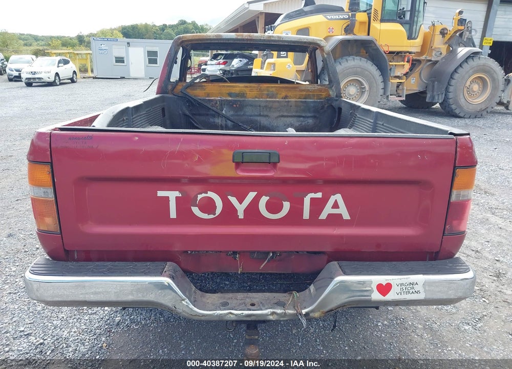 1994 TOYOTA PICKUP VIN: 4TARN01P2RZ307890