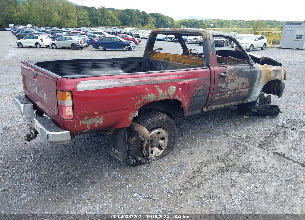 1994 TOYOTA PICKUP VIN: 4TARN01P2RZ307890