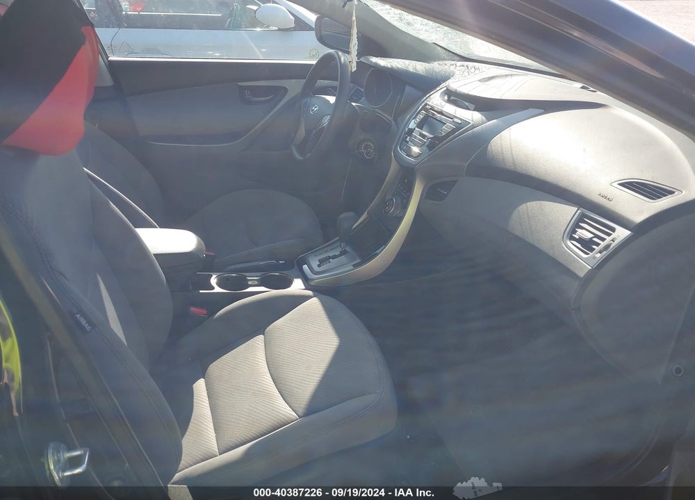 2013 HYUNDAI ELANTRA GLS VIN: 5NPDH4AEXDH452557