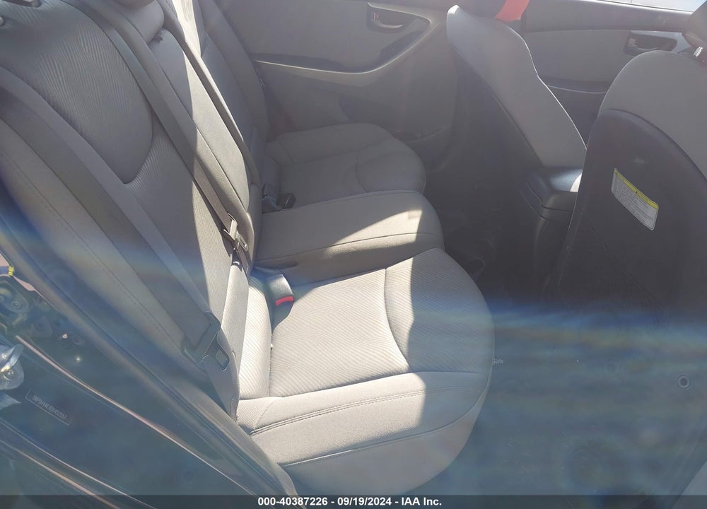 2013 HYUNDAI ELANTRA GLS VIN: 5NPDH4AEXDH452557