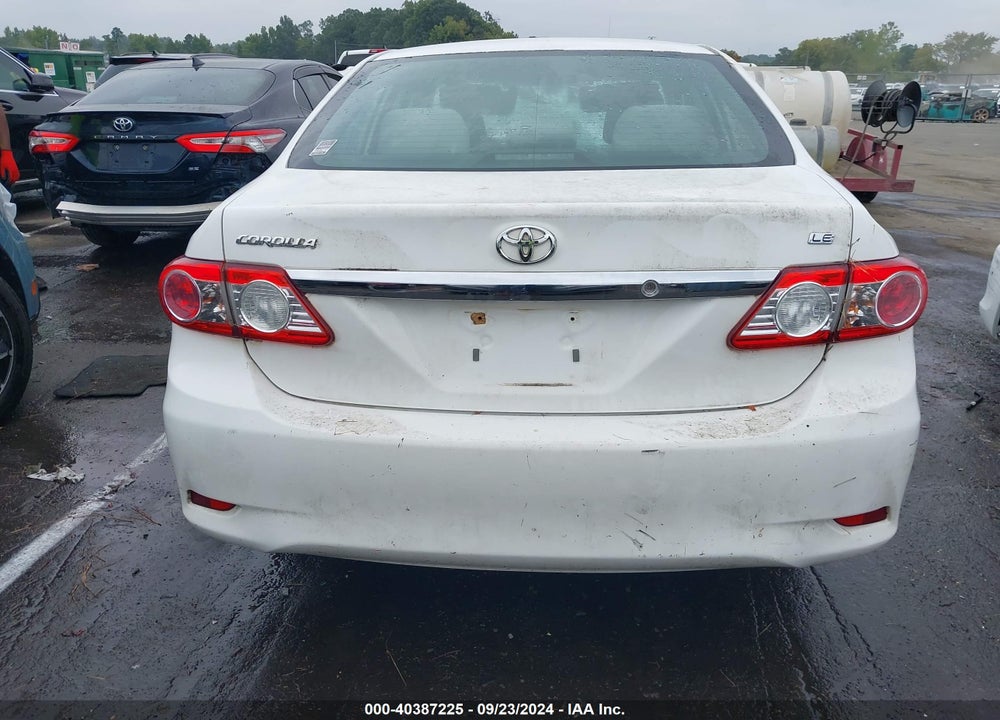 2012 TOYOTA COROLLA LE VIN: 2T1BU4EE5CC781133