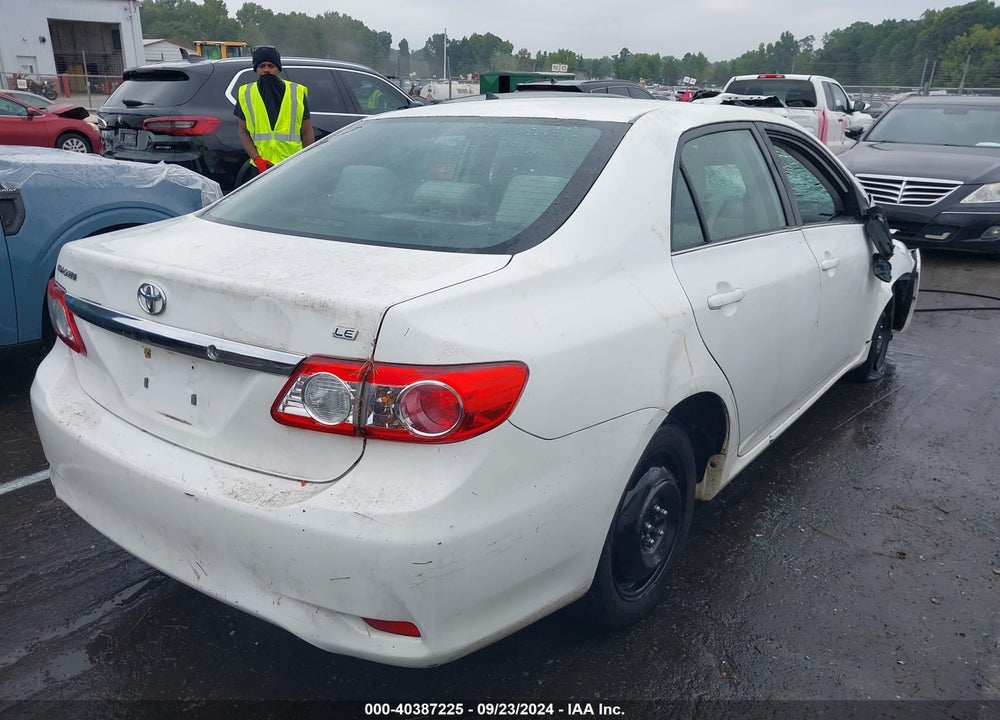 2012 TOYOTA COROLLA LE VIN: 2T1BU4EE5CC781133