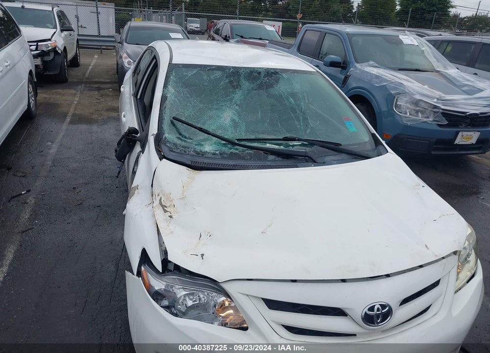 2012 TOYOTA COROLLA LE VIN: 2T1BU4EE5CC781133