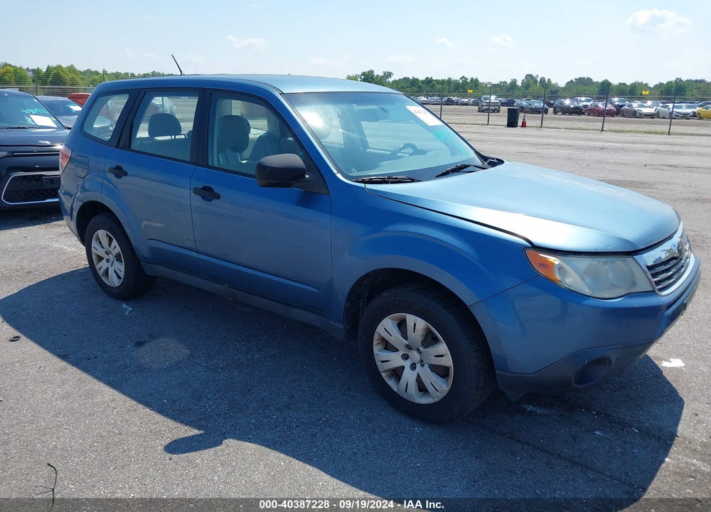2009 SUBARU FORESTER 2.5X VIN: JF2SH61609H712175