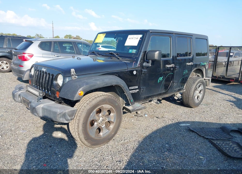 2011 JEEP WRANGLER UNLIMITED SPORT VIN: 1J4HA3H15BL529549