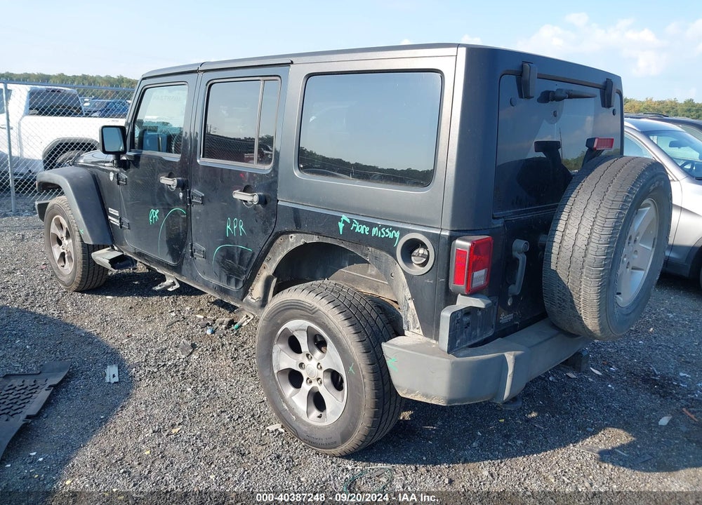 2011 JEEP WRANGLER UNLIMITED SPORT VIN: 1J4HA3H15BL529549