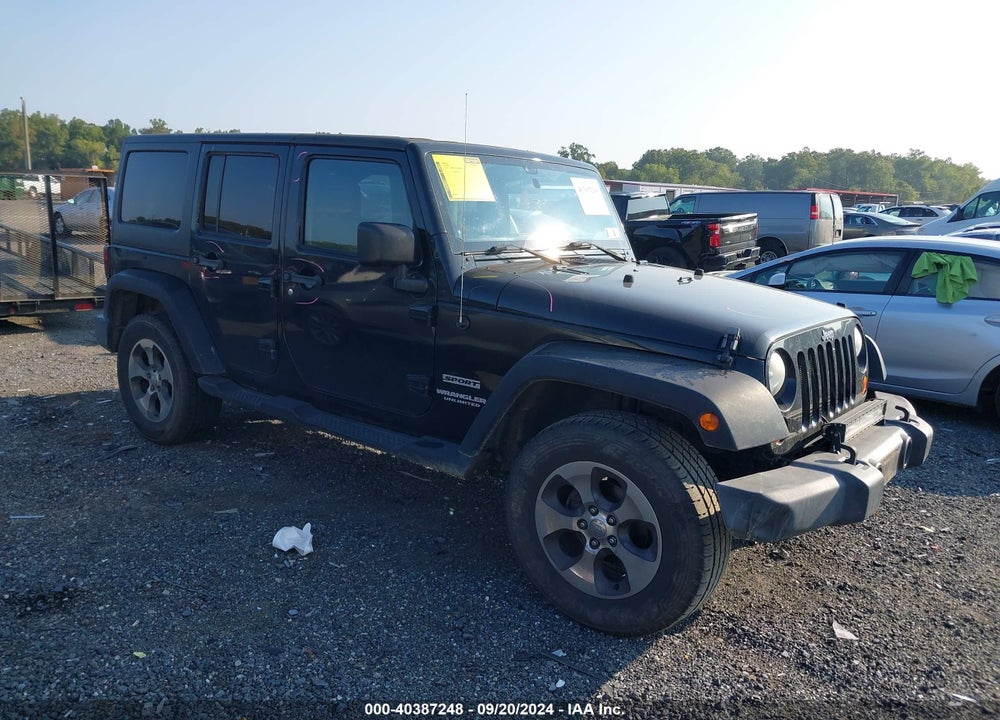 2011 JEEP WRANGLER UNLIMITED SPORT VIN: 1J4HA3H15BL529549