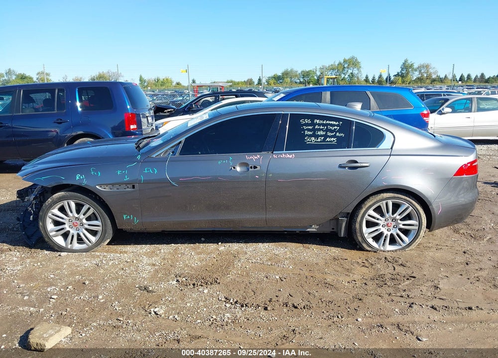 2019 JAGUAR XE 25T PRESTIGE VIN: SAJAK4FX0KCP50818