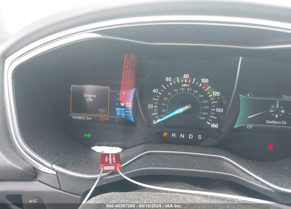 2016 FORD FUSION SE VIN: 3FA6P0HD9GR205684