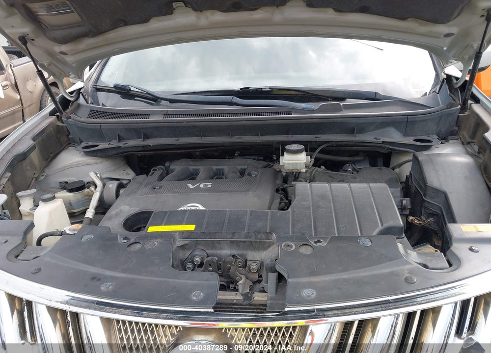 2009 NISSAN MURANO SL VIN: JN8AZ18U29W015959