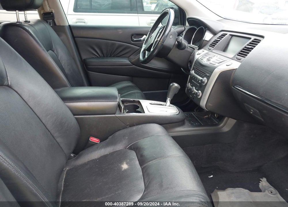 2009 NISSAN MURANO SL VIN: JN8AZ18U29W015959