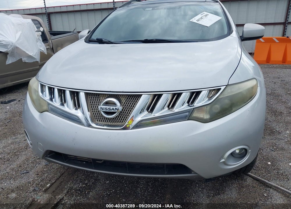 2009 NISSAN MURANO SL VIN: JN8AZ18U29W015959