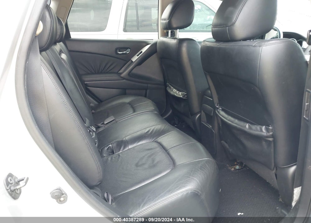 2009 NISSAN MURANO SL VIN: JN8AZ18U29W015959