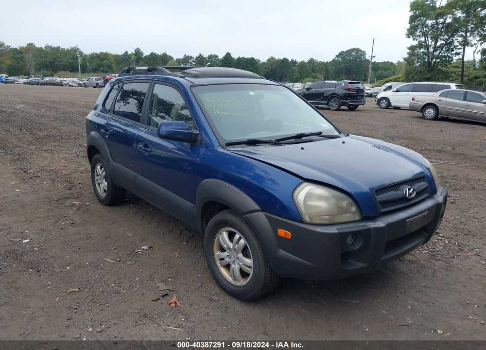 2007 HYUNDAI TUCSON LIMITED/SE VIN: KM8JN72D37U484713