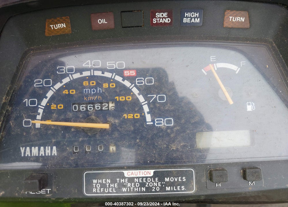 1984 YAMAHA XC180 VIN: JYA25J001EA130432