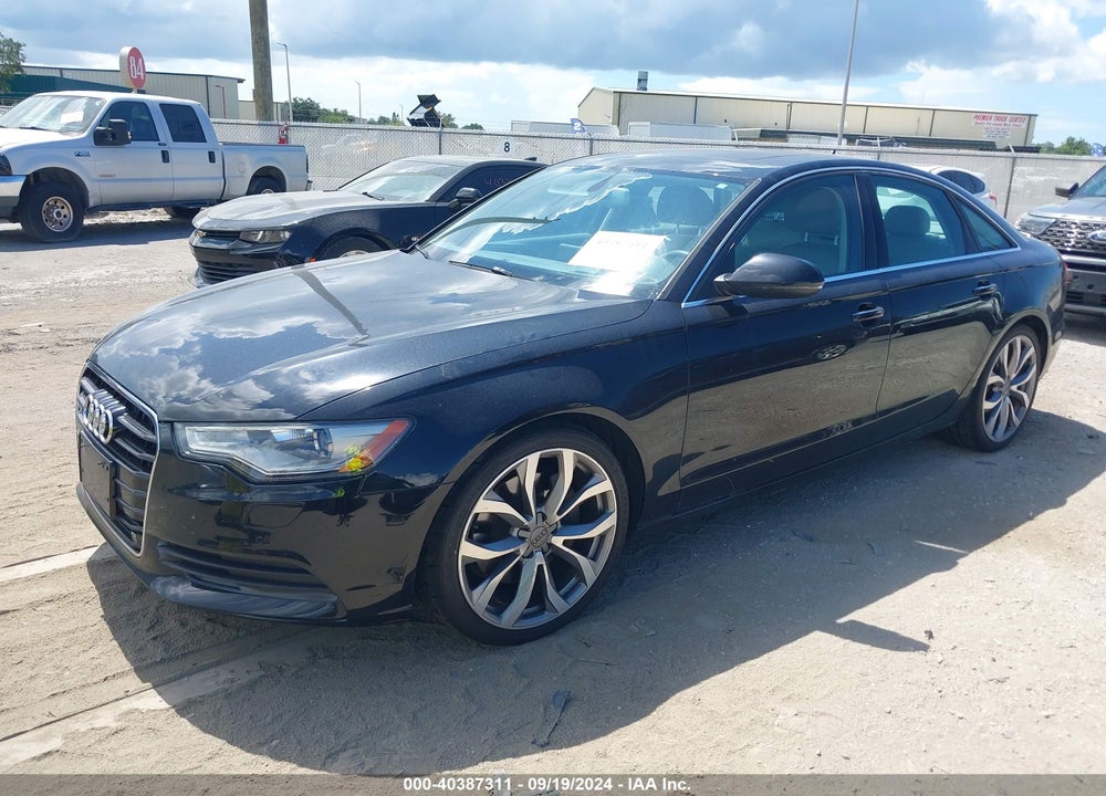2014 AUDI A6 2.0T PREMIUM VIN: WAUGFAFCXEN117676