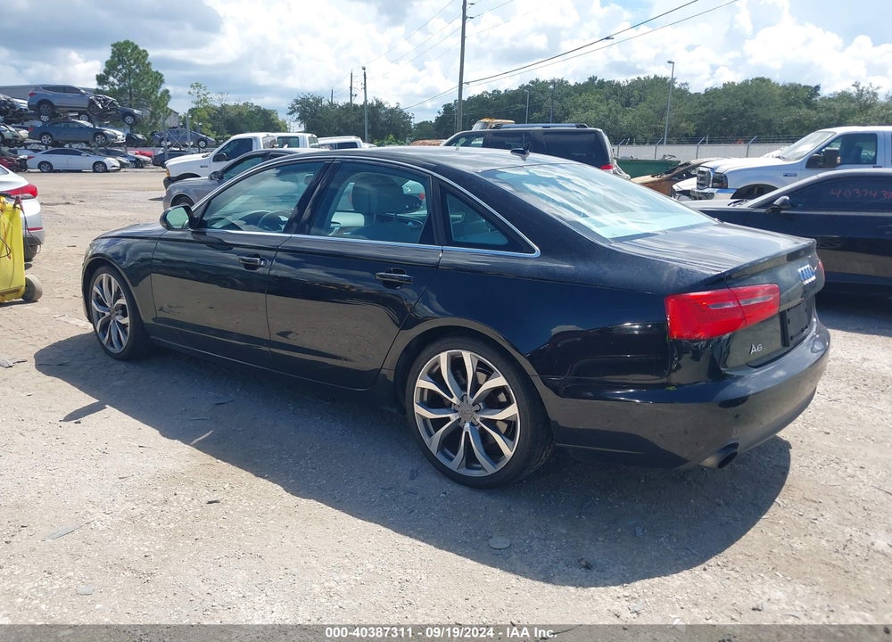 2014 AUDI A6 2.0T PREMIUM VIN: WAUGFAFCXEN117676