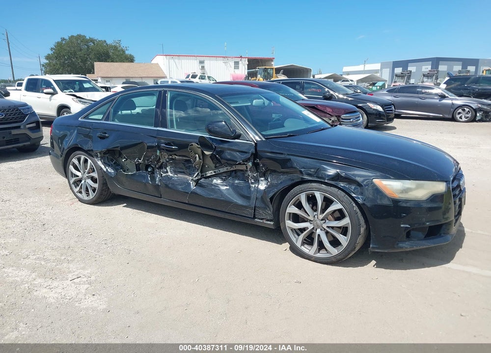 2014 AUDI A6 2.0T PREMIUM VIN: WAUGFAFCXEN117676