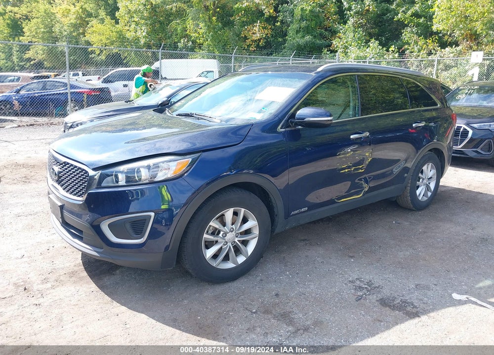 2017 KIA SORENTO 3.3L LX VIN: 5XYPGDA56HG322076