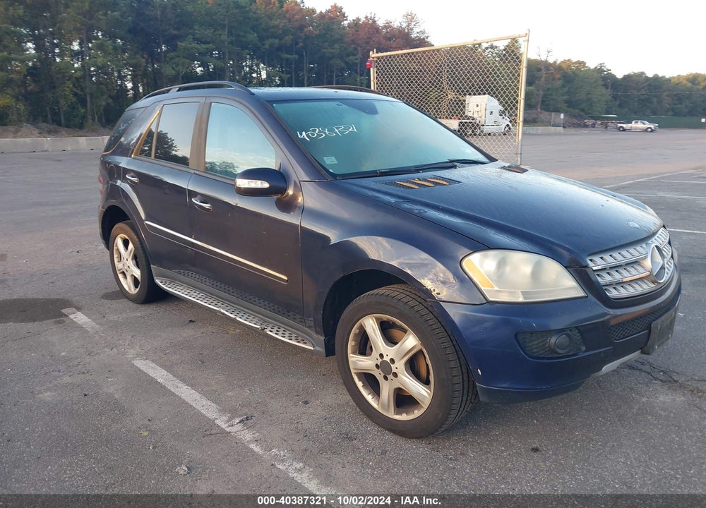 2008 MERCEDES-BENZ ML 350 4MATIC VIN: 4JGBB86EX8A392149