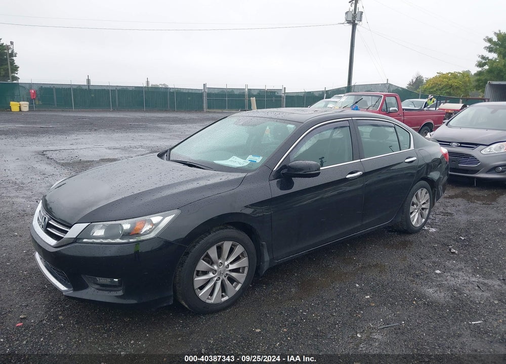 2014 HONDA ACCORD EX-L V-6 VIN: 1HGCR3F86EA008334