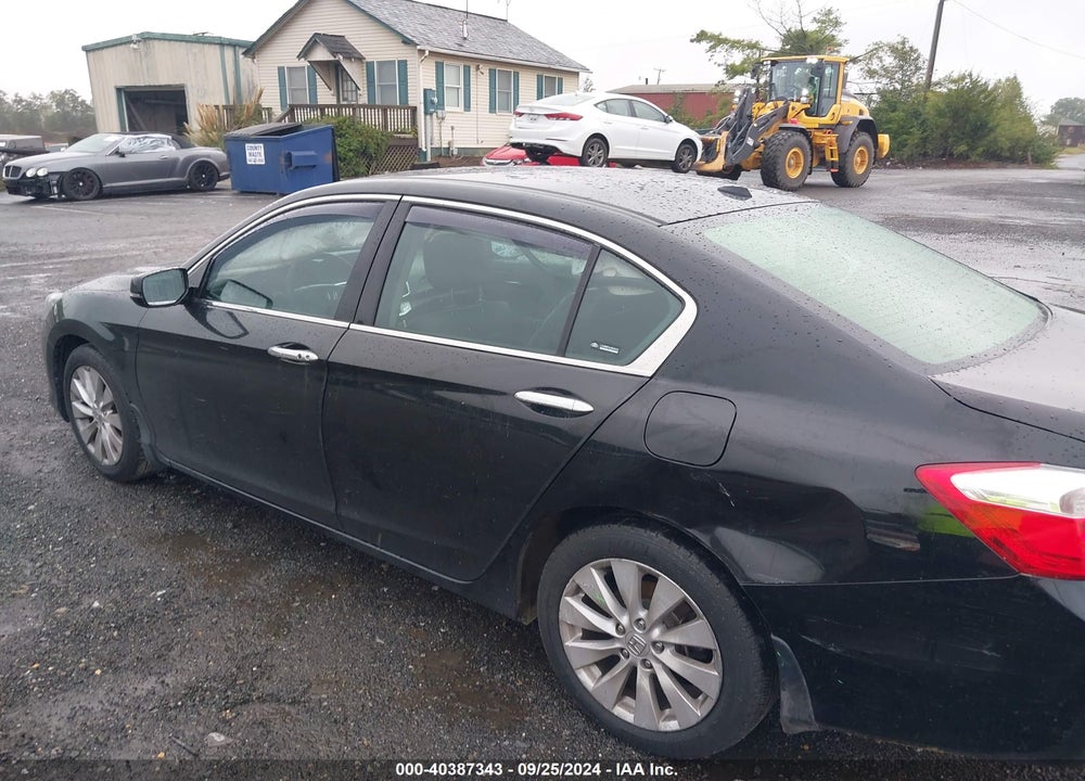 2014 HONDA ACCORD EX-L V-6 VIN: 1HGCR3F86EA008334