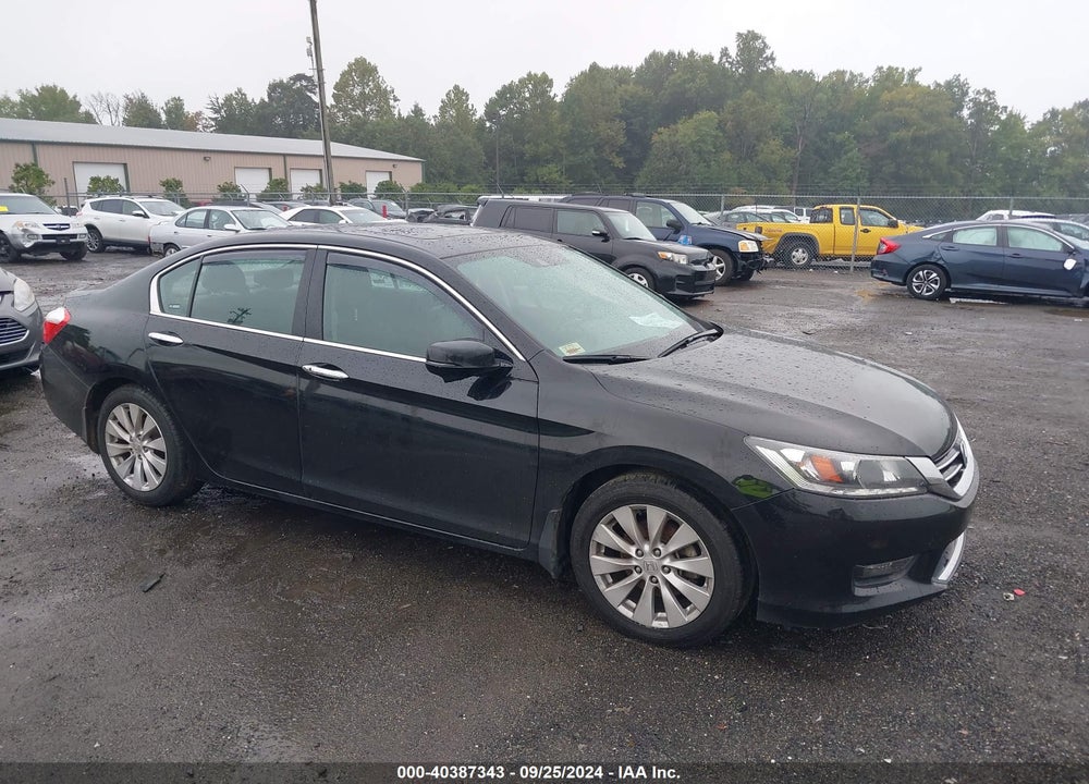 2014 HONDA ACCORD EX-L V-6 VIN: 1HGCR3F86EA008334